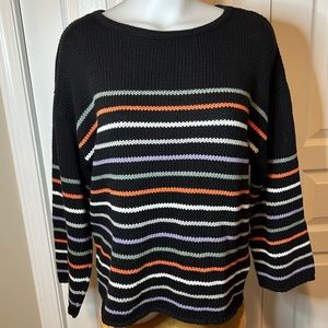 Tribal Cotton Sweater NWT